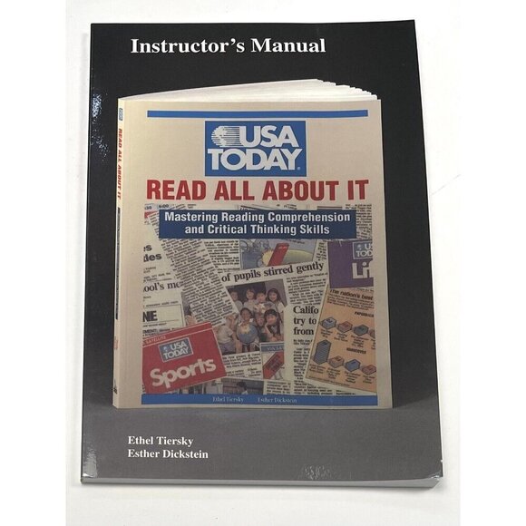 Lot 2 International Herald Tribune USA Today Mastering Reading Cassette Book SET - Picture 5 of 16